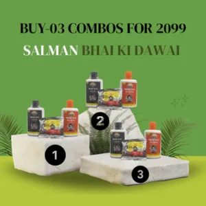 Combo pack of 3 Herbal Hair Care !